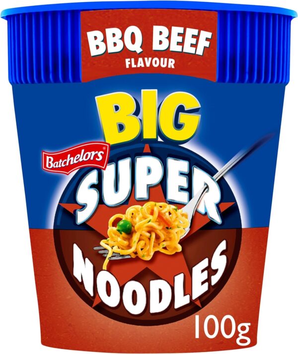 batchelors big super noodles bbq beef