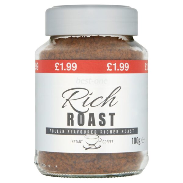 bestone rich roast instant coffee 100g
