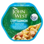 john west light lunch