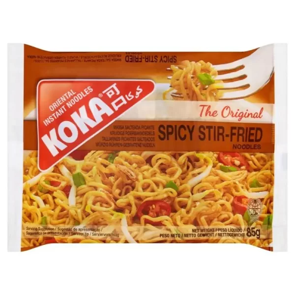 koka spicy stir fry noodles