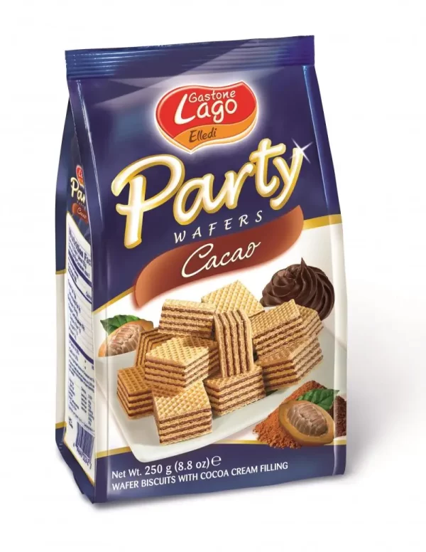 lago party wafers cacao