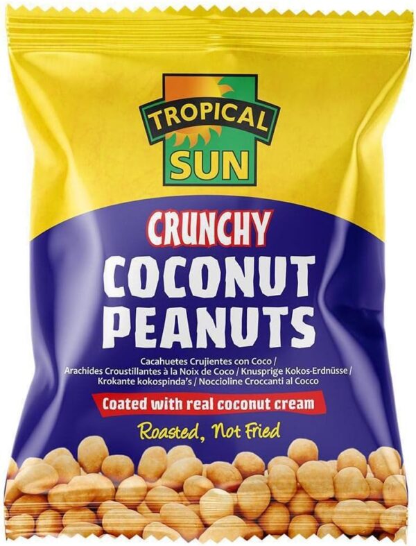 tropical sun coconut peanut 50g