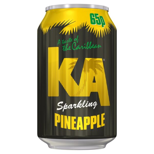 ka sparkling pineapple 330ml