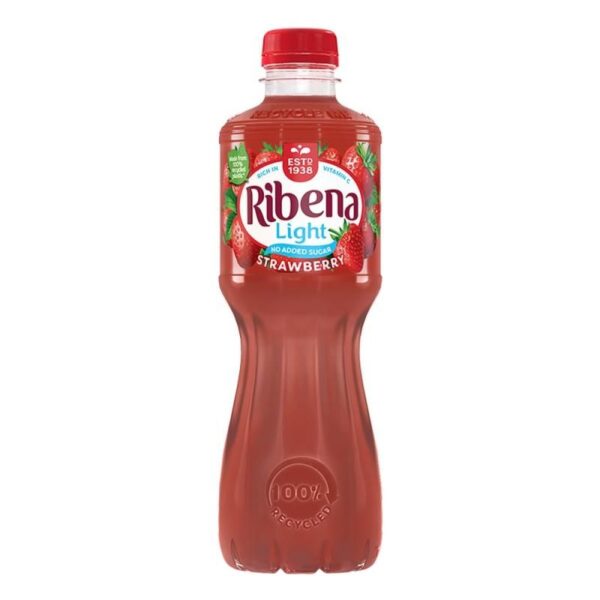 Ribena strawberry light 500ml