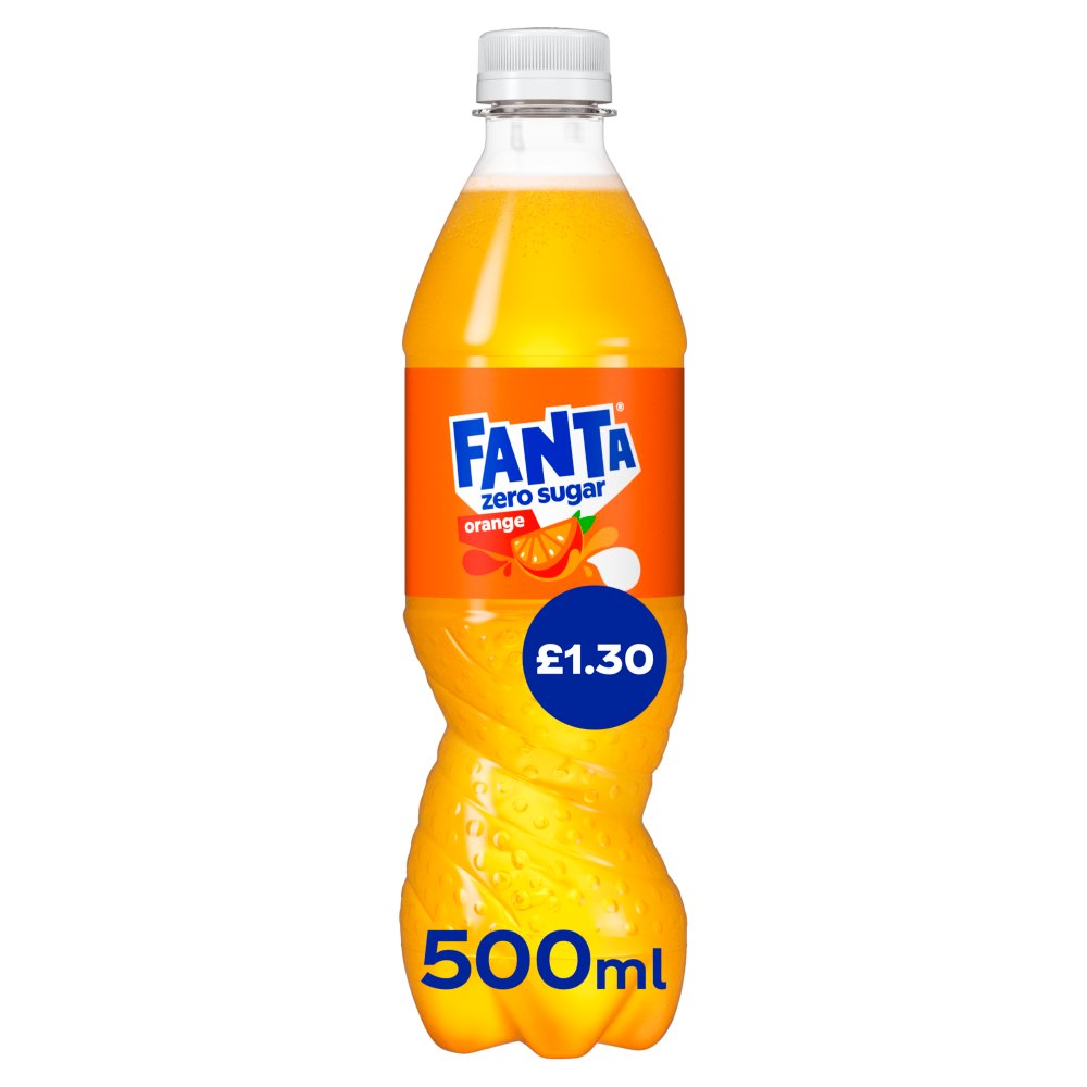 fanta orange zero 500ml