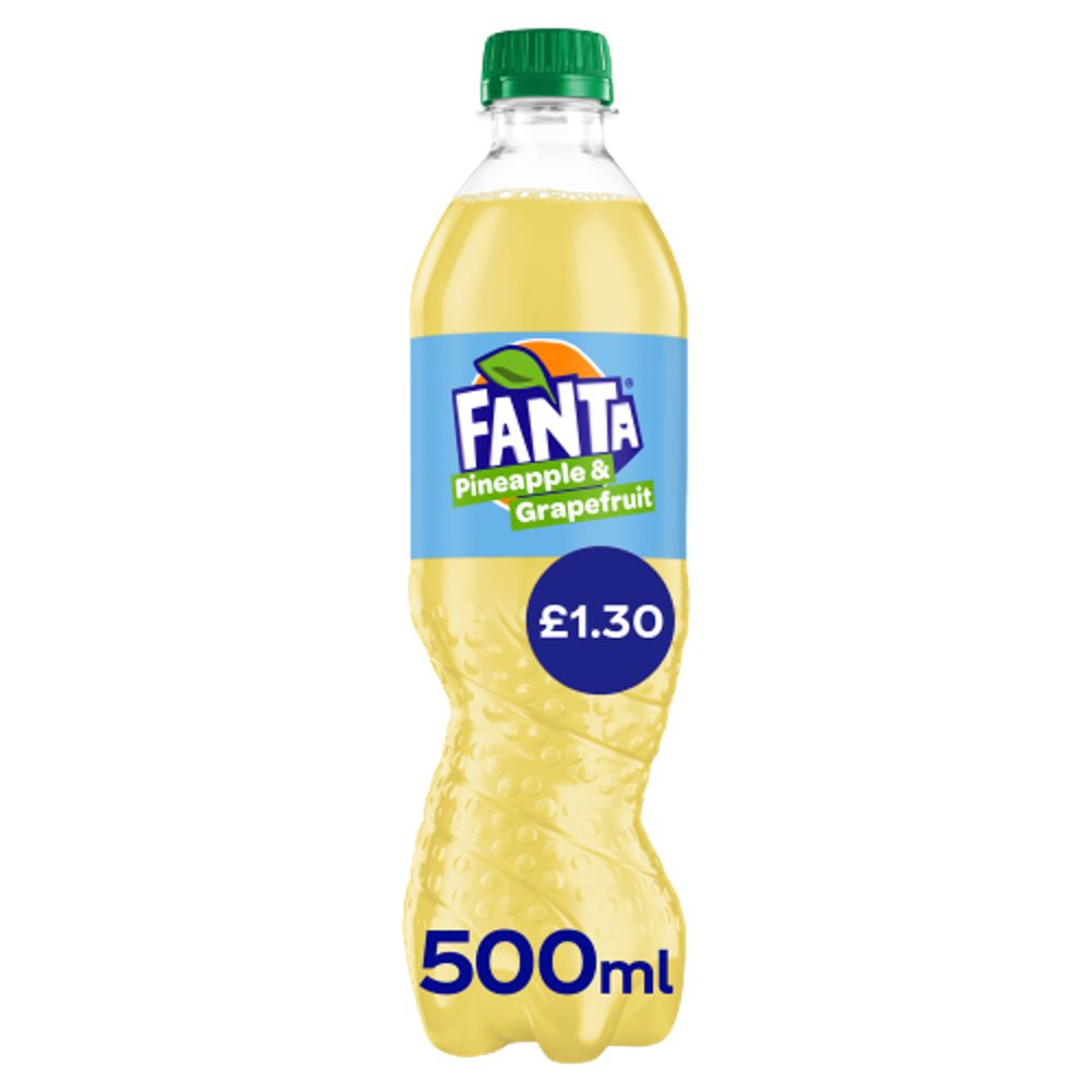 fanta pineapple & grapefruit 500ml